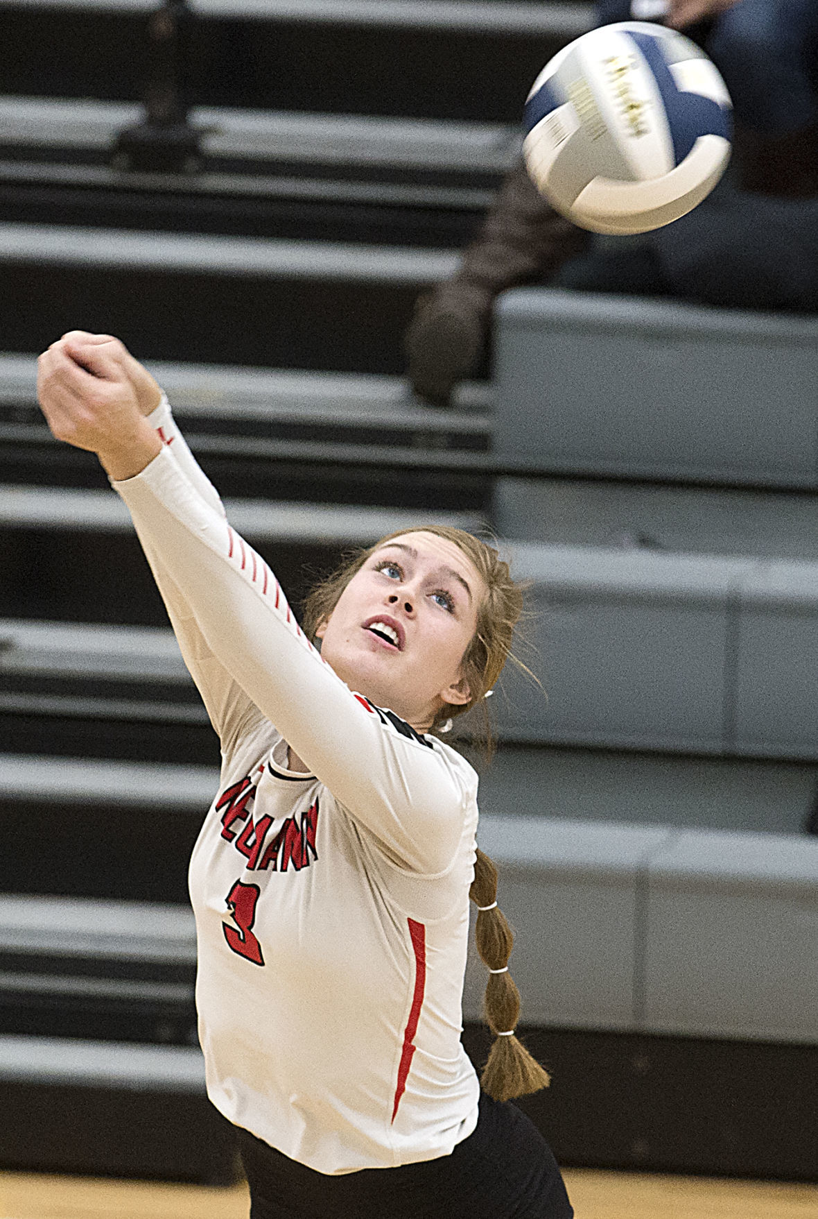 Quarterfinal Class C-2 girls state volleyball- Lutheran Northeast vs. Bishop Neumann, 11.7.19